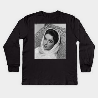 Elizabeth Taylor Kids Long Sleeve T-Shirt